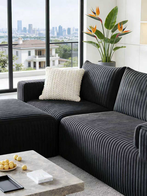 Boneless couch 4 seater