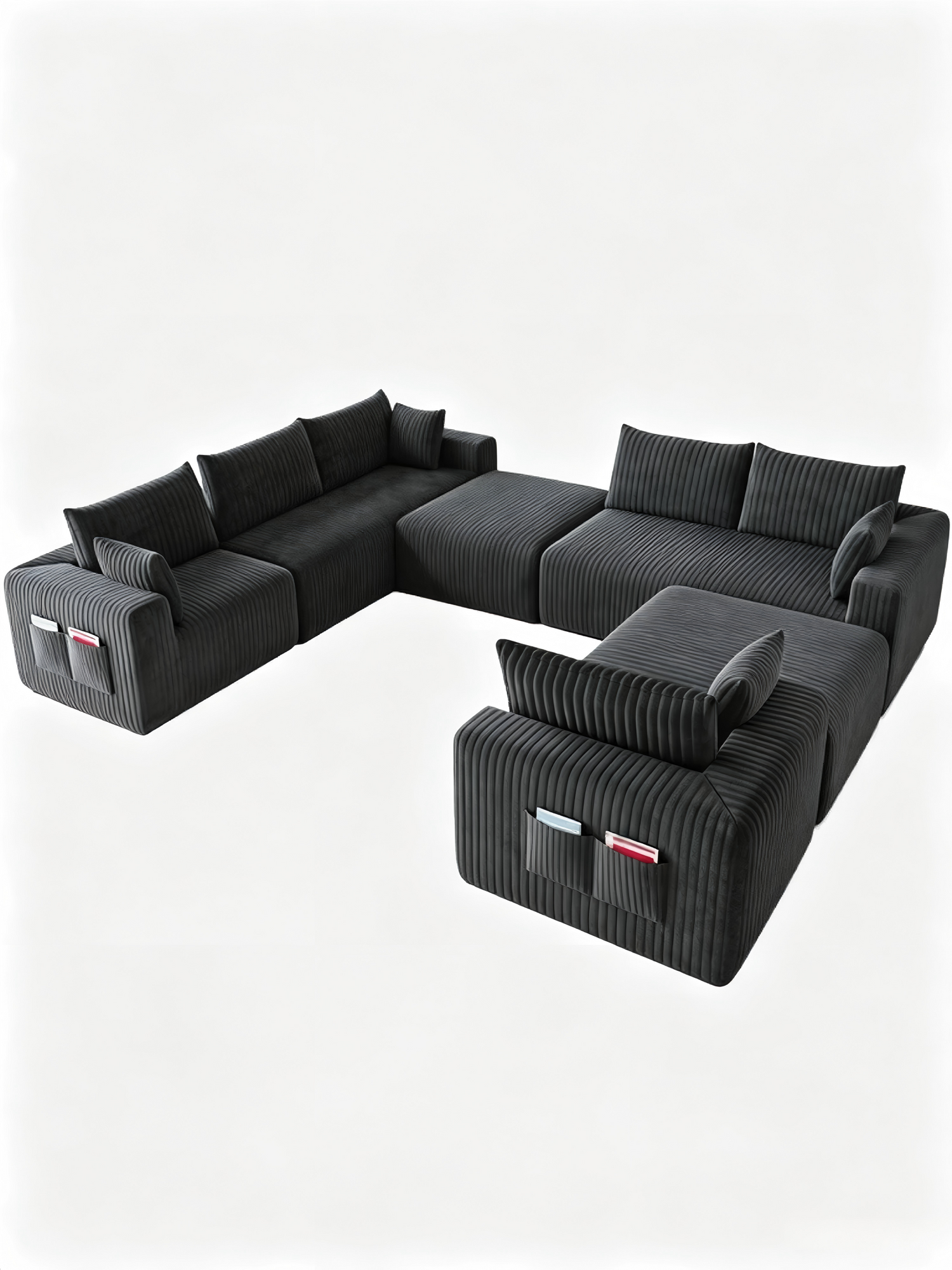 Boneless couch-8 seater
