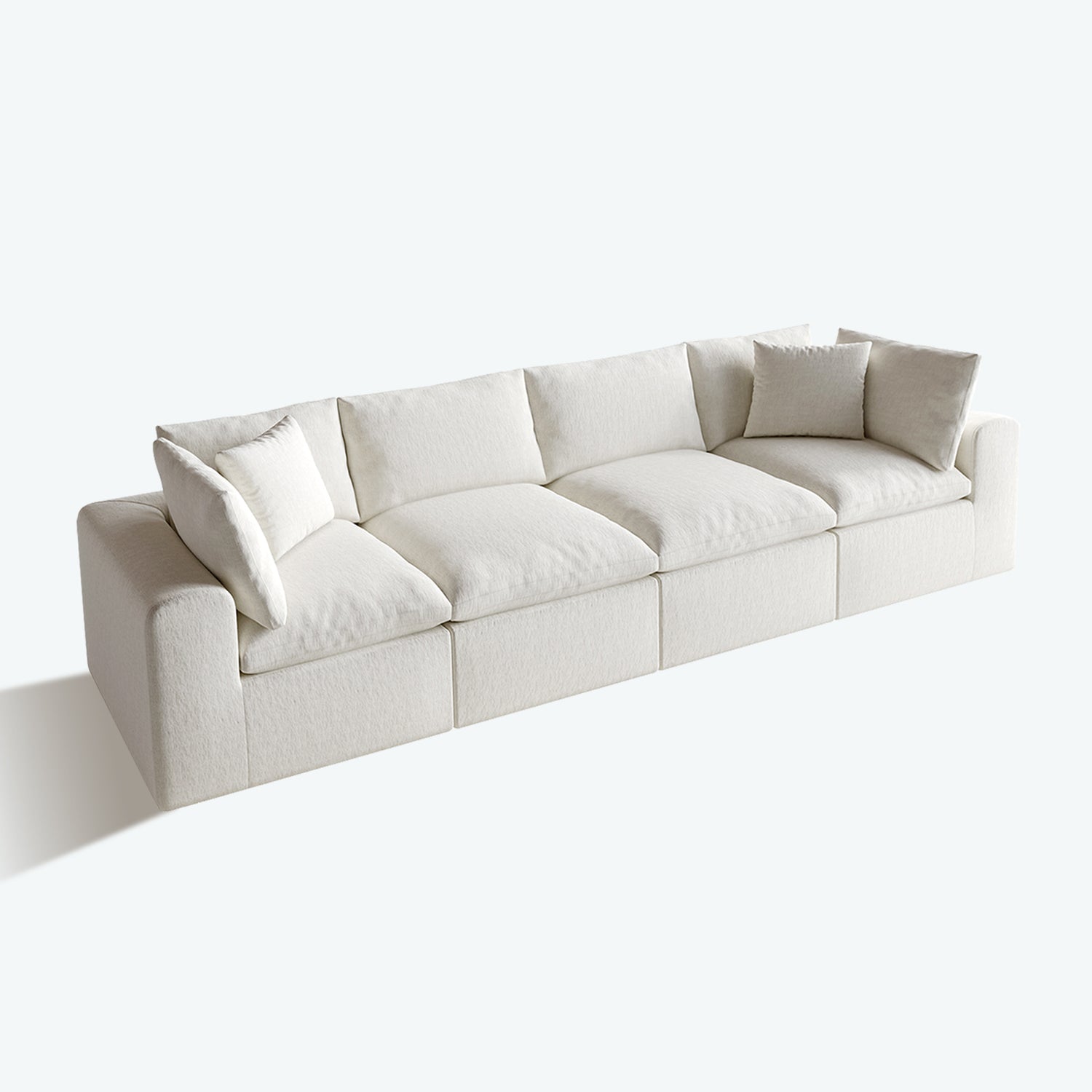 Domiqut  4-Seater Cloud Couch for Living Room