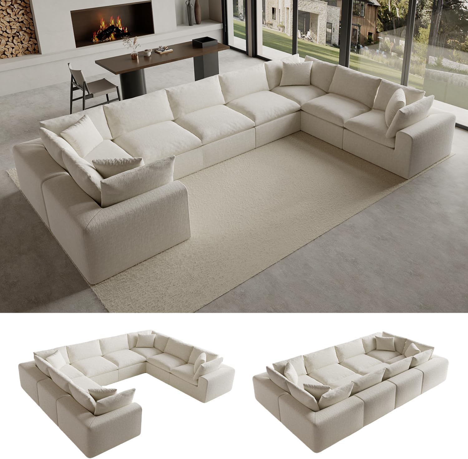 Cloud couch 8 seaters