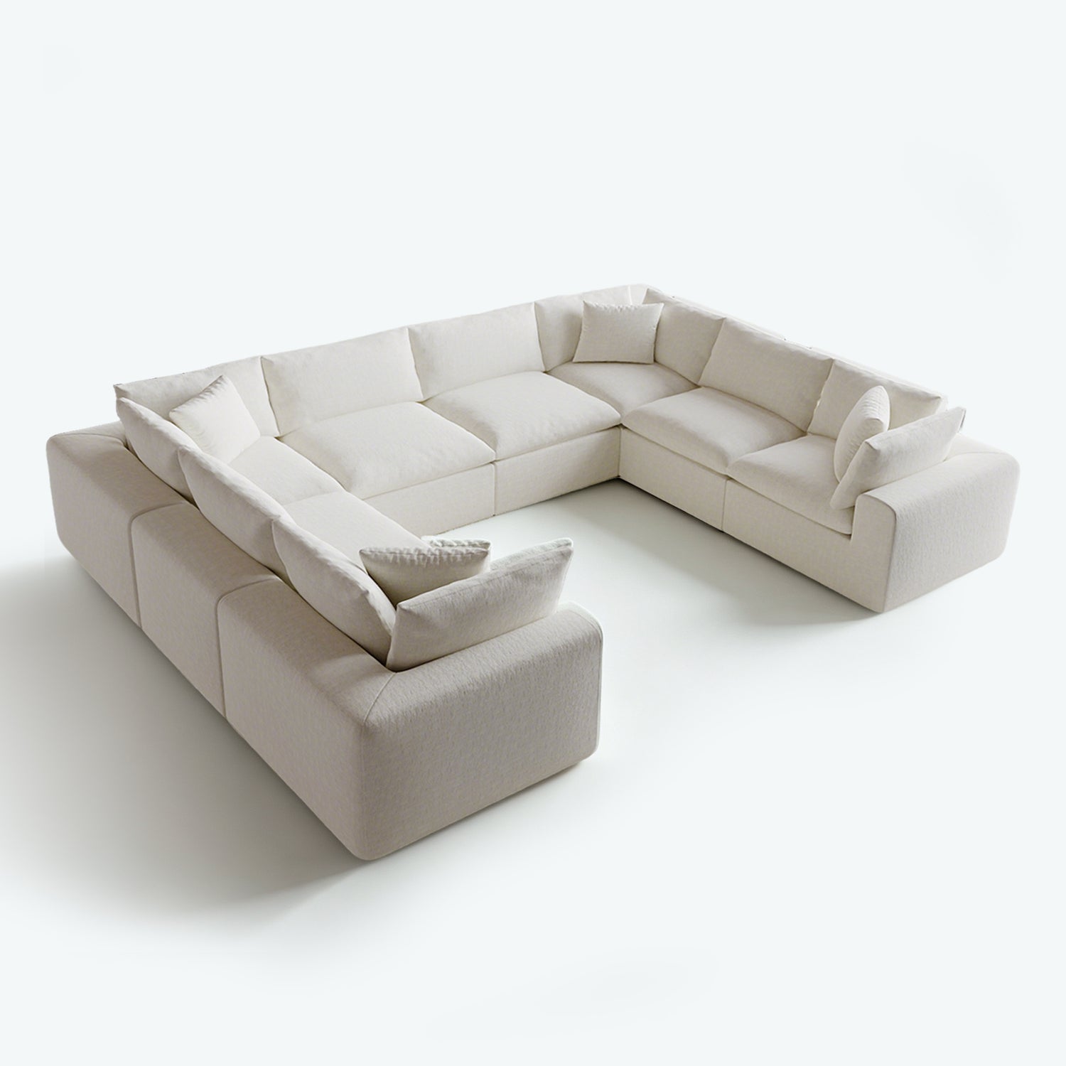 Domiqut  8-Seater Cloud Couch for Living Room